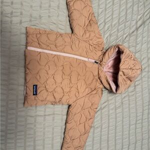 2T Patagonia Soft Pink Fleece Poncho jacket
